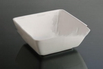 Wholesale square shape white color  Porcelain Dish home use Snack Dish Plate