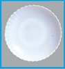 Wholesale OPAL GLASSWARE material deep dish with runnning water shell grains tableware