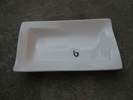 Wholesale high quality white ceramic dish durable kitchen dinnerware in stock