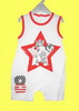 Wholesale boys sleeveless cotton best selling good reputation baby romper