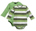 Wholesale yarn dyed cotton long sleeve comfortable baby rompers