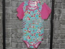 short sleeve cotton colourful soft nice outlook well processed Baby Romper