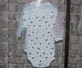 white unisex cotton hot selling nice outlook short sleeve Baby Romper