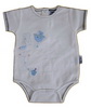Wholesale Embroidered unisex cotton well processed short sleeve baby wear