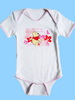 Wholesale printed cotton nice looking fashionable good quality baby clothes
