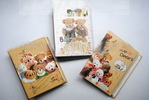 Wholesale cartoon gift willful colours cute popular paper 4x6 baby photo albums