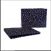 Wholesale black white doted exquisite 4R 4"X6" 36 handcraft fabric baby photo album