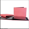 Wholesale promotion or gift htermal binmding 4R 4"X6" 36 fabric pink color baby photo album