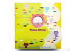 Wholesale colourful exquisite gift printing paper square baby photo album