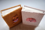 Wholesale PP inner popular willful colous and sizes plush baby photo album