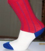 Wholesale high quality nice shape Wool boy's soccer socks