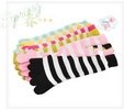 beautiful design and comfortable feeling socks with high quality for girls