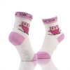 Disposable Anti-Bacterial Breathable non-skid white or pink baby socks