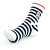 yarn dyed fashionable Man stripped 100% cotton sock