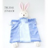 Wholesale little pink rabbit plush Embroidered baby Hand towel