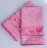 Wholesale Square Jacquard Microfiber Quick-Dry hand  Towel for adult