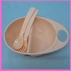 Wholesale 2011 new plastic children dinner set baby dinnerware