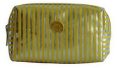 Wholesale Nylon material stripe pattern design ladies' makeup bag