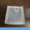 Wholesale transparent rectangle shape Pretty eva promotional makeup bag