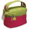 Wholesale Green and red color Cute PVC Cosmetic pouch Makeup bag Travel pouch