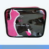 Wholesale plastic makeup bag with cat in printing
