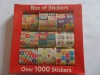 Wholesale Box of sticker set over 1000 stickers