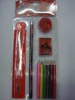 Wholesale children school supplies stationery gift set