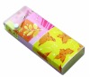 Wholesale snap fsatener plasic cartoon pencil case for children