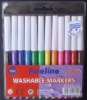 Wholesale SJ106B-12 washable color marker