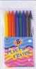 Wholesale 8-color platic crayon