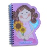 Wholesale student notebook,spiral notebook,soft cover notebook,shaped notebook
