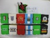 Wholesale Soccer PVC Pencil Vase/Football Team Pencil Container