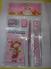 5Pcs Straw Children school supplies Stationery set pencil set