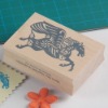 new style novelty wooden rubber stamp toys