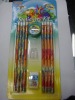 Wholesale Children school supplies Cartoon stationery set pencil set