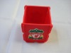 Wholesale Soccer PVC Pencil Vase/Football Team Pencil Container