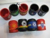 Wholesale Soccer PVC Pencil Vase/Football Team Pencil Container