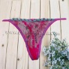 Wholesale printed pink color lingerie