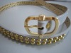 Wholesale Fashion PU BELT with rivet (HKW100506)