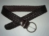 Wholesale Fashion Kintted Leather Belt