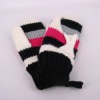 Wholesale Acrylic Children Gloves Black