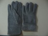 Wholesale ladies knit-fleece gloves