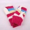 Wholesale Acrylic Children Gloves Red