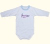 Wholesale fashion cotton printed new born baby clothes