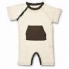 Pocket baby rompers