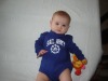 organic cotton baby rompers/infant creepers