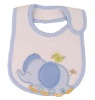 Wholesale lovely design 100%cotton baby bibs ,baby wear