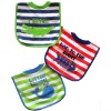 Wholesale 100% cotton embroider baby bib