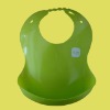 Wholesale soft PE bibs with sticker