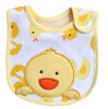 Wholesale 100% cotton baby bibs with EVA cover